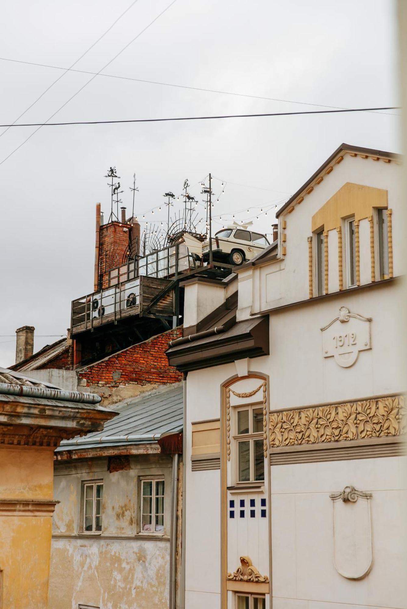 Apart Ivana Fedorovycha 30, Street 利沃夫 外观 照片
